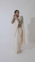 MUKKUTTI CHELA with Paisley Hand Block Printed Blouse
